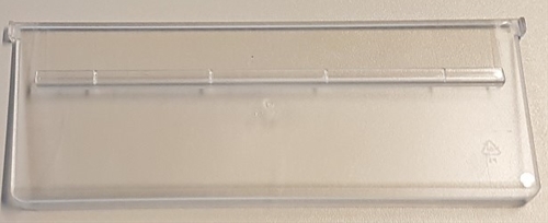 Klick zeigt Details von Trennplatte für Kleinteile-Kasten 240 mm breit (Restposten, gebraucht)